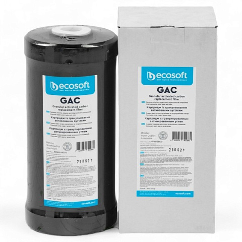Картридж з гранульованим активованим вугіллям Ecosoft GAC 10BB (CHV4510ECO) - фото