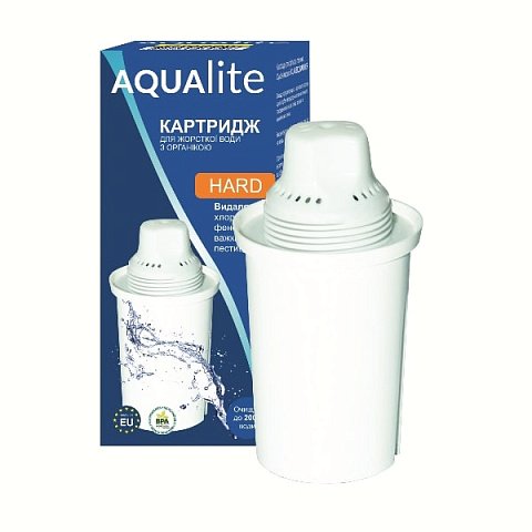 Картридж AQUALITE CLASSIC HARD (для Barrier, Brita Classic, Ecosoft, Наша вода) для жесткой воды - фото