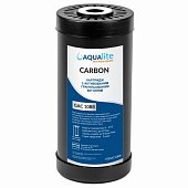Картридж с кокосовым углем Aqualite GAC10BB Ø107x250мм 45°C (очистка от хлора и органических загрязнений) - фото