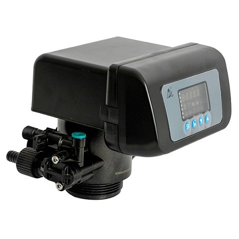 Управляющий клапан Runxin F116A3 для смягчения воды, автоматический, с байпасом, подключение 1'' - фото