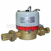 Импульсный квартирный счетчик горячей воды Apator JS90-1,6-NK ГВ 1/2'' (110мм) - фото