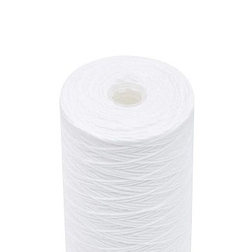 Картридж з поліпропіленової нитки Aquafilter FCPP5M20BB Ø107x506мм 5mcr 45°C (очищення від механічних домішок) - фото