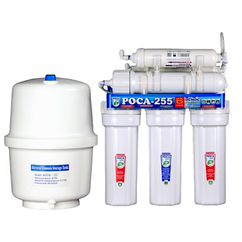 Система зворотного осмосу РОСА Стандарт 255 з мінералізатором - фото