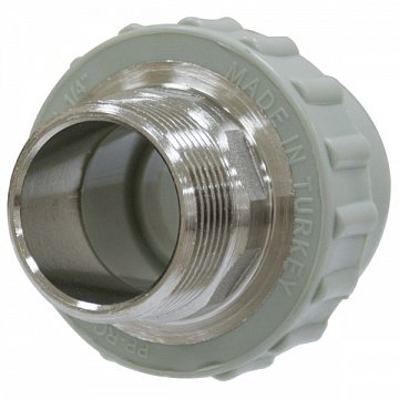 Муфта із зовнішнім різьбленням KAS d40х1 1/4''ЗР (9623008) - фото