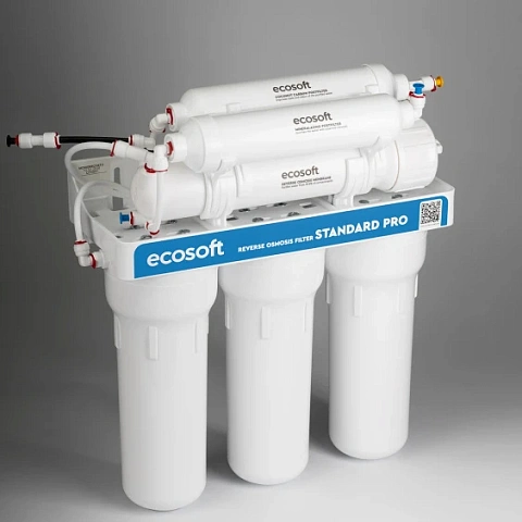 Фільтр зворотного осмосу Ecosoft Standard PRO 6-50M (MO650MECOSTD) - фото