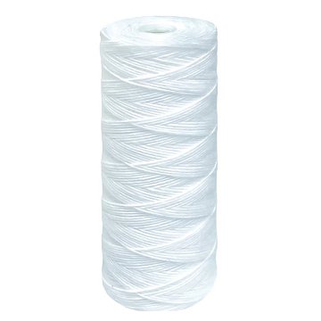 Картридж из полипропиленовой нити Aquafilter FCPP5M10BB Ø108x255мм 5mcr 45°C (очистка от механических примесей) - фото