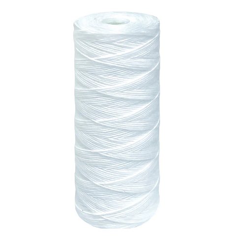 Картридж из полипропиленовой нити Aquafilter FCPP5M10BB Ø108x255мм 5mcr 45°C (очистка от механических примесей) - фото