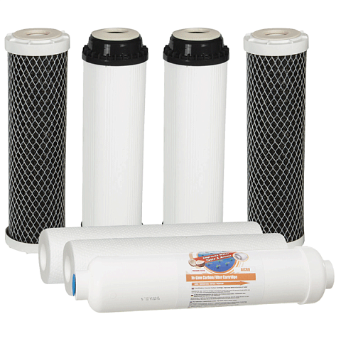 Набор Aquafilter 102 Plus (1-2-3-5) для системы обратного осмоса - фото