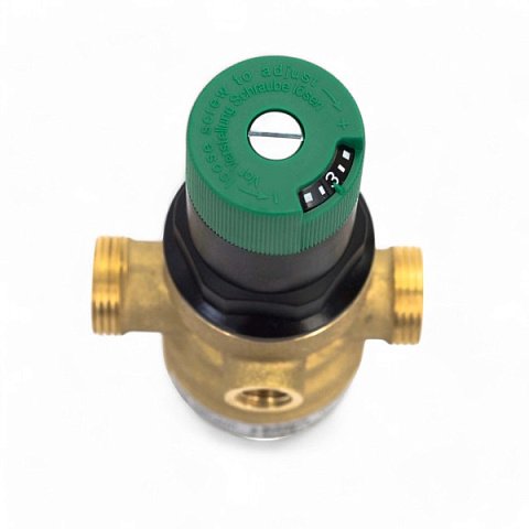 Редуктор зниження тиску Resideo (Honeywell) D06F-1/2A DN15 16бар 40°C з фільтром - фото