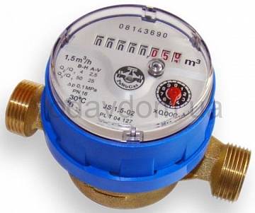 Квартирный счетчик холодной воды Apator JS-1,6 Smart+ ХВ 1/2'' 110мм - фото