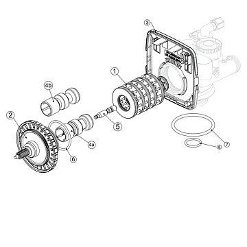 Распортная деталь (каретка) Clack V3005 для клапанов Clack WS1 - фото