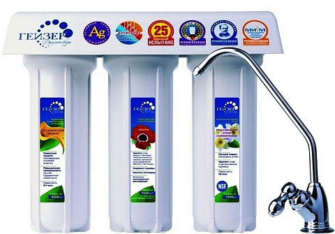 Проточний фільтр Гейзер 3 ІВЖ Люкс - фото