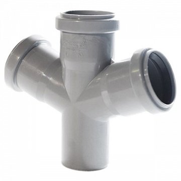 Крестовина канализационная Ostendorf d50 угол 67 (112900) - фото