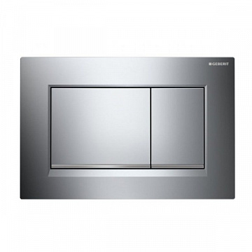 Смывная клавиша (панель) Geberit Sigma 30 хром матовий (115.883.KN.1) - фото