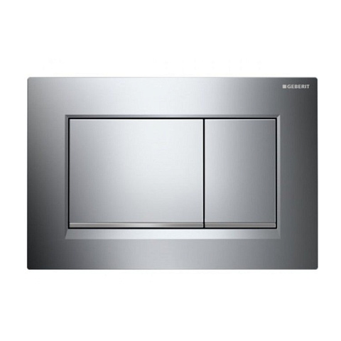 Смывная клавиша (панель) Geberit Sigma 30 хром матовий (115.883.KN.1) - фото