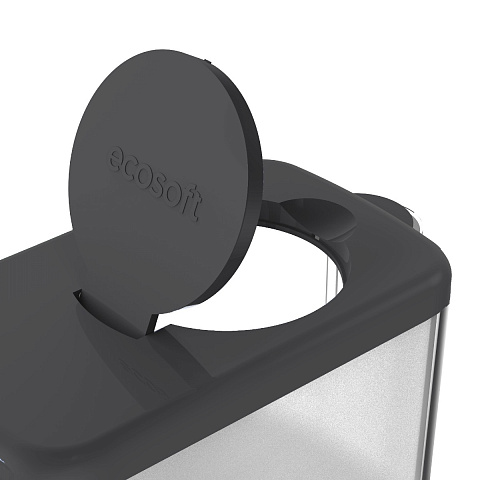 Фільтр-глечик Ecosoft Slim сірий 3,5/1,7л FMVSLIMBKECO - фото