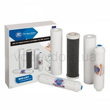 Набір картриджів Aquafilter RO6-CRT - фото