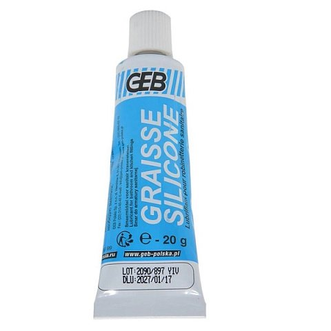 Силіконове мастило GEB GRAISSE SILICONE 20г 515527 (Lubrikit RE9020650) - фото