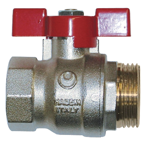 Кран шаровый полнопроходной IVR 3/4'' ВН PN40 (919/A) - фото