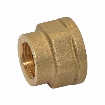 Муфта редукційна латунна Ø1/2''  х 1'' ВВ Pattaroni F271R005 - фото