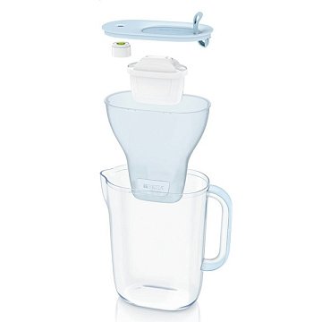 Фильтр-кувшин Brita Style eco LED MXPro 2.4л (1.4л очищенной воды) powder blue 1055745 - фото