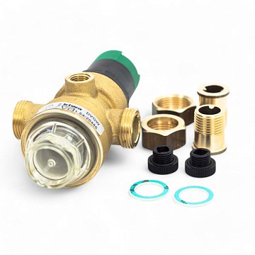 Редуктор зниження тиску Resideo (Honeywell) D06F-1/2A DN15 16бар 40°C з фільтром - фото