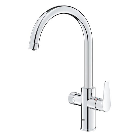 Фильтр обратного осмоса Ecosoft Standard со смесителем Grohe Blue Pure StartCurve (MO55030592) - фото
