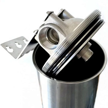 Нержавіючий корпус фільтра Big Blue Raifil HMF-20B - фото