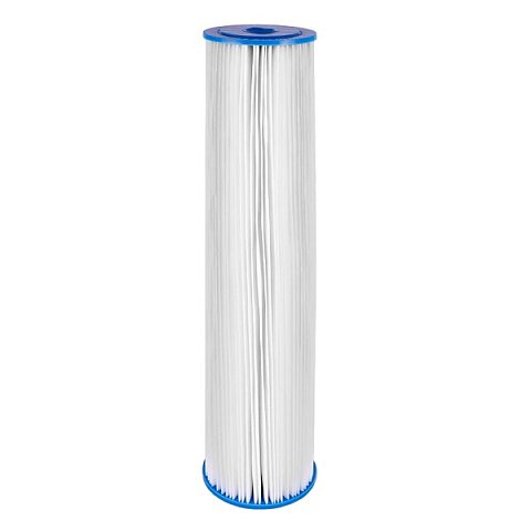 Картридж багаторазовий Aquafilter FCCEL5M20BB Ø107x506мм 5mcr 45°C (очищення від механічних домішок) - фото