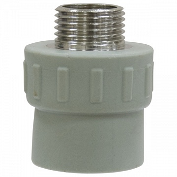 Муфта із зовнішнім різьбленням KAS d20х1/2''ЗР (9623001) - фото