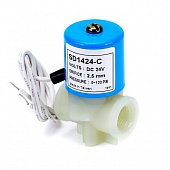 Клапан соленоидный (электромагнитный) KP-SD1424-C 24VDC 3,0л/мин 0-8,3bar 1/4''ВР - фото