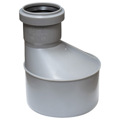 Редукція каналізаційна Ostendorf d110xd50 довга (115720) - фото