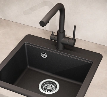 Змішувач для кухні Aquasanita Akvaduo 2663 - 601 Metallic - фото