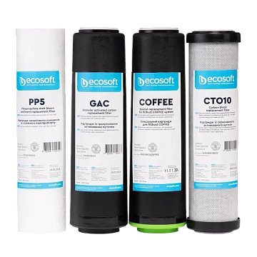 Набір картриджів Ecosoft RObust Coffe (PRO) CHVROBUSTCOFFEE - фото