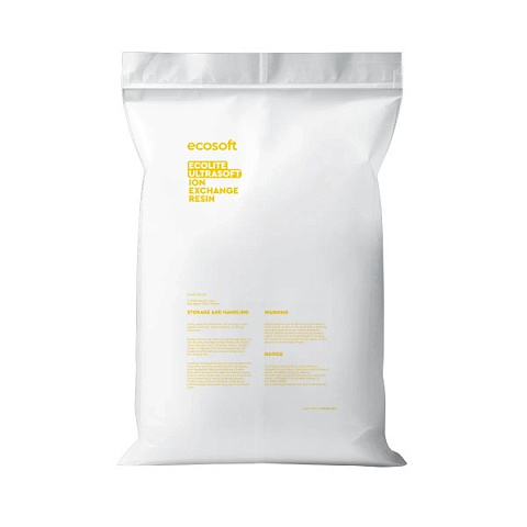 Ecosoft Ecolite Ultrasoft сильнокислотная ионообменная смола 25л - фото