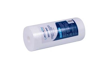 Картридж поліпропіленовий Aqualite PS20M10BB Ø108x255мм 20mcr 45°C (очищення від механічних домішок) - фото