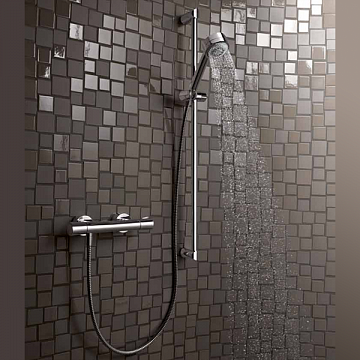 Змішувач для душа Kludi Zenta з термостатом 351000538 - фото