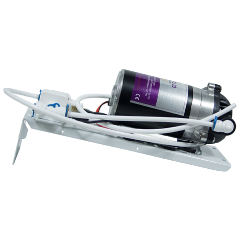 Насос для фільтра зворотного осмосу Raifil RO-125-75-20 на кронштейні - фото