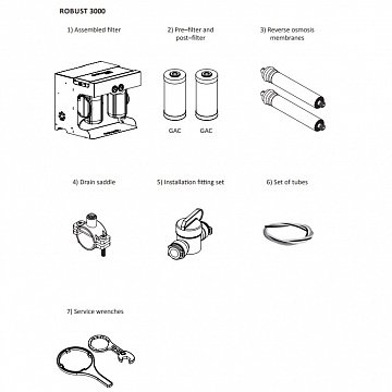 Система зворотного осмосу Ecosoft RObust 3000 MAX з прямим потоком води - фото