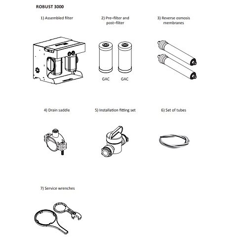 Система обратного осмоса Ecosoft RObust 3000 MAX прямого потока - фото