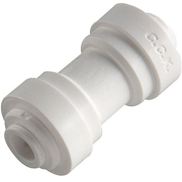 Фітінг прямий 6U6 3/8'' (трубка Ø10мм) - фото