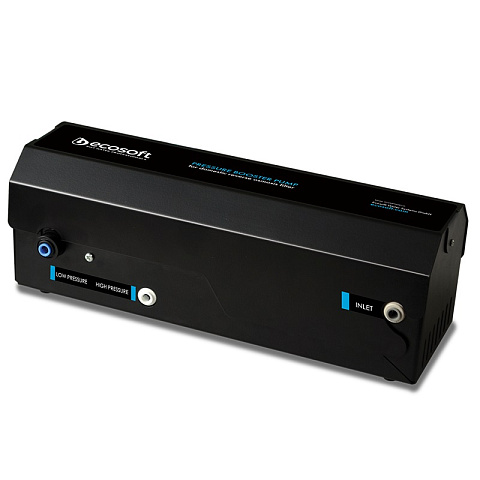 Помпа для системы обратного осмоса Ecosoft P'URE 24В 40°C в закрытом корпусе с датчиками и трансформатором (для мембран 50-125GPD) KPOMPROECO - фото