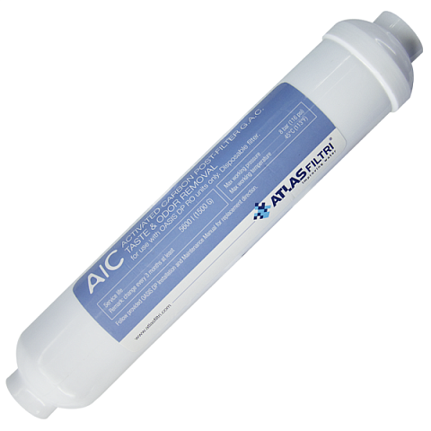 Вугільний постфільтр Atlas Filtri AIC (різьба 1/4'') RE7402004 - фото
