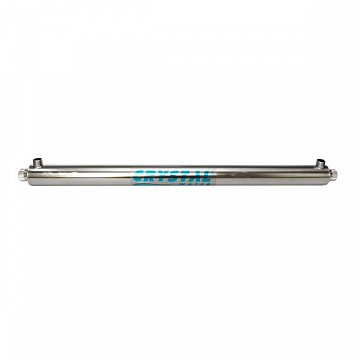 УФ установка для знезараження води Crystal UV-12GPM 2700л/год 55Вт G3/4'' 40°C 6bar (ультрафіолетова лампа) - фото