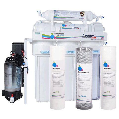 Фильтр обратного осмоса Leader Standart RO-5 P - фото