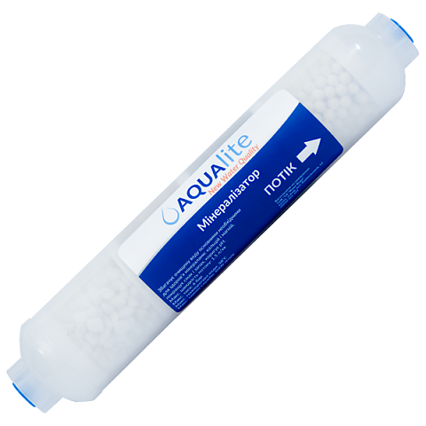 Мінералізатор Aqualite Mineral 4в1 (різьба G1/4'') для систем зворотного осмосу - фото