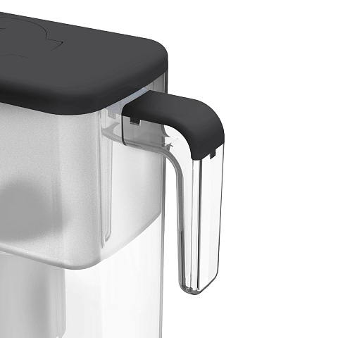 Фільтр-глечик Ecosoft Slim сірий 3,5/1,7л FMVSLIMBKECO - фото