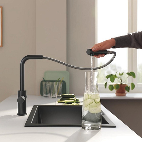 Фильтр обратного осмоса Ecosoft P’URE AQUACALCIUM Mint со смесителем Grohe Blue Pure Minta (MO67530590KF) - фото