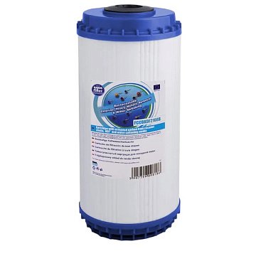 Картридж с активированным углем Aquafilter FCCBKDF210BB Ø107x250мм 45°C - фото