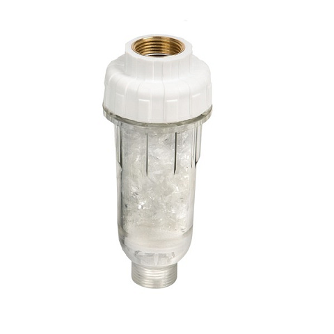 Фильтр от накипи для стиральных машин Aquafilter FHPRA G3/4'' 35°C 5bar разборной (с кристаллами полифосфата) - фото